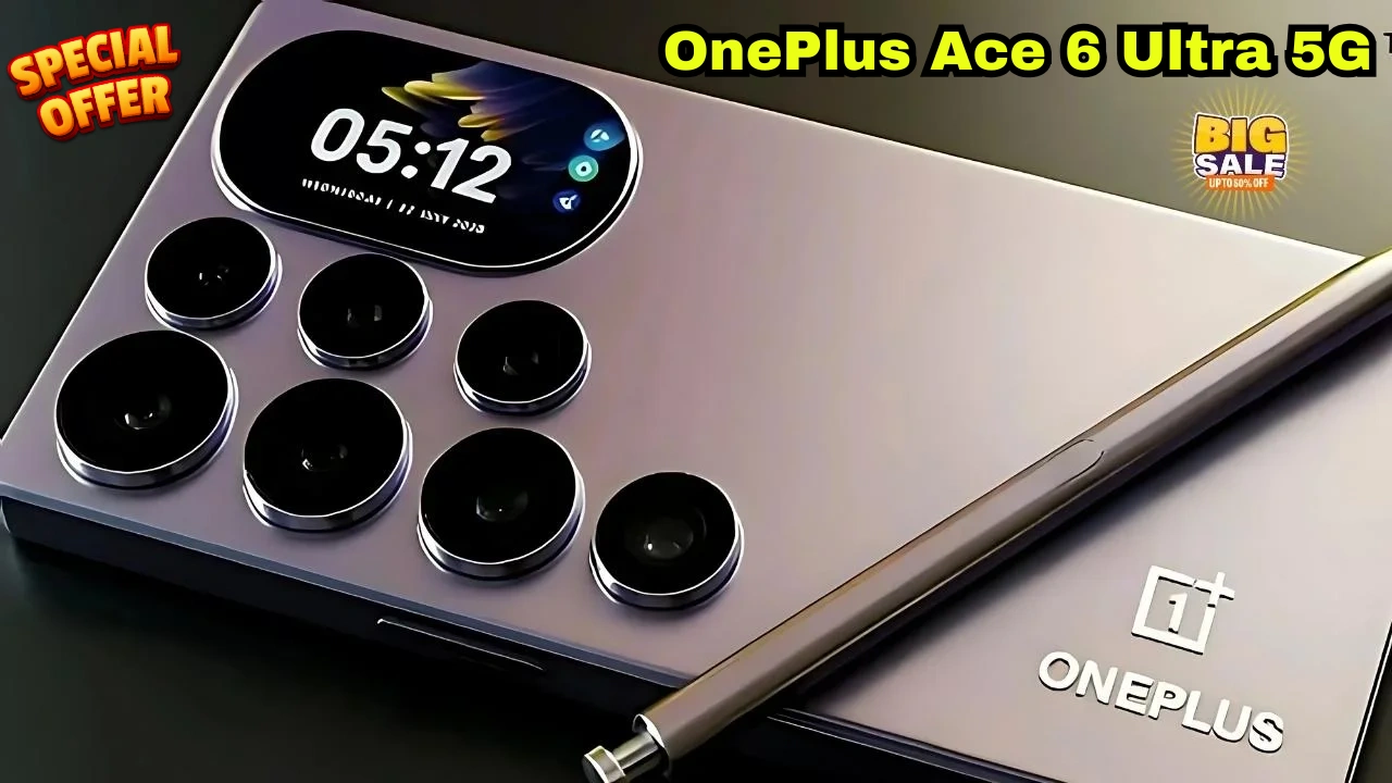 OnePlus Ace 6 Ultra 5G Launched – Flagship Features at ₹10,999