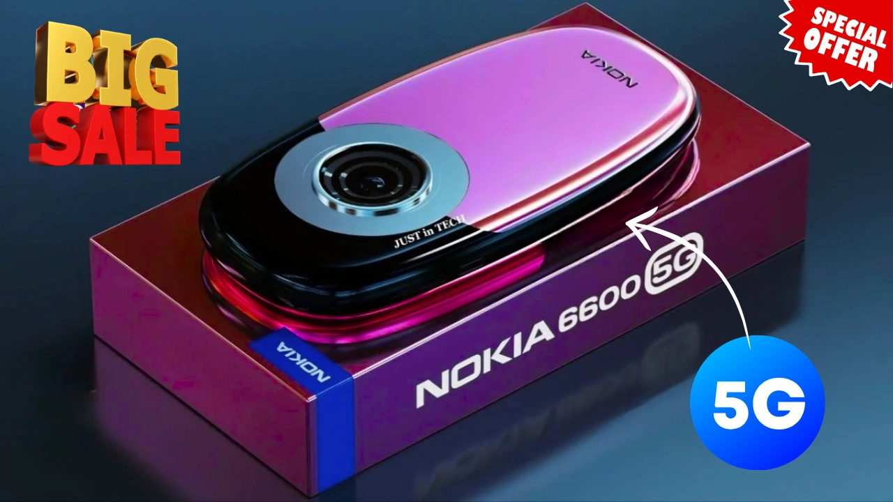 Nokia 6600 5G – Affordable 5G Smartphone with DSLR-Like Camera