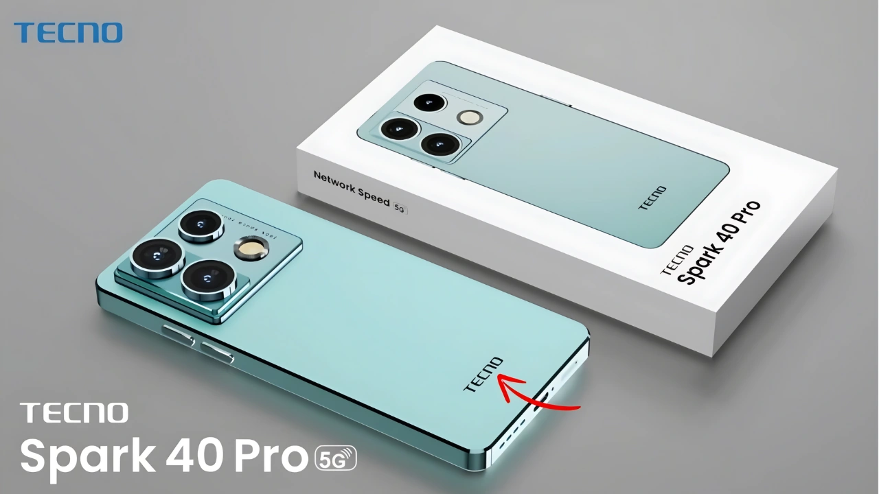 Tecno Spark 40 Pro+ Launched – 8GB RAM, 108MP Camera, and 6000mAh Battery