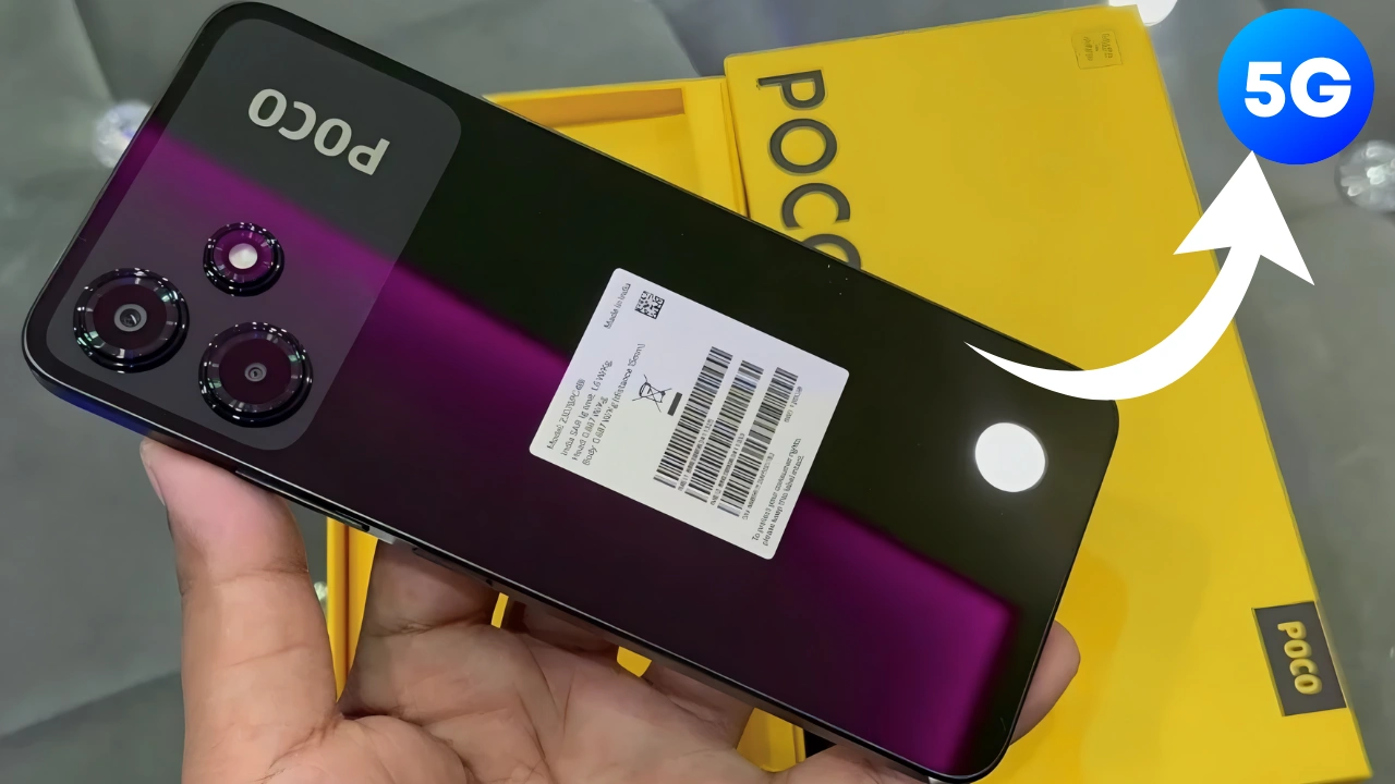 POCO M6 5G Launched – 50MP Camera, 5000mAh Battery, and Stylish Design