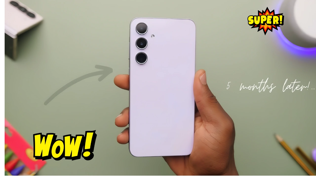 Samsung Galaxy A55 Launched – Powerful 5G Phone with 8GB RAM, 256GB Storage & 25W Fast Charging