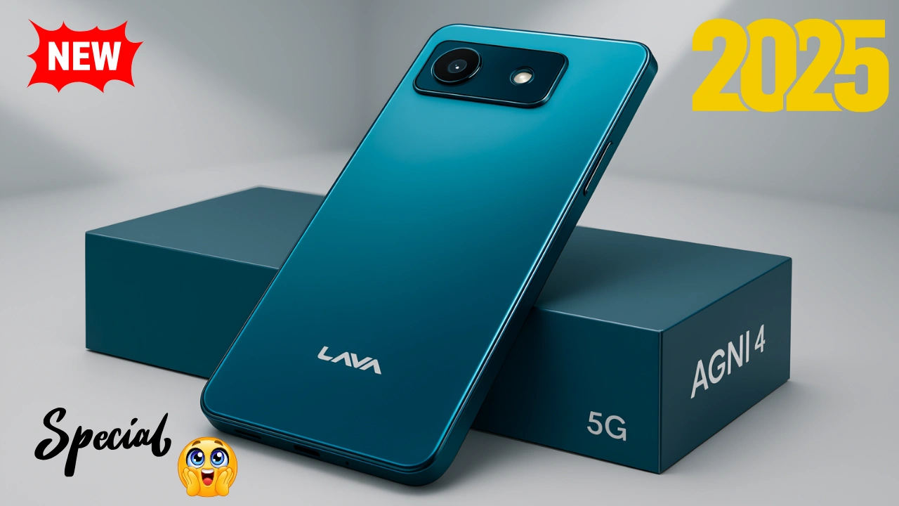 Lava Agni 4 5G Launched – 64MP Camera, 5000mAh Battery & 33W Fast Charging