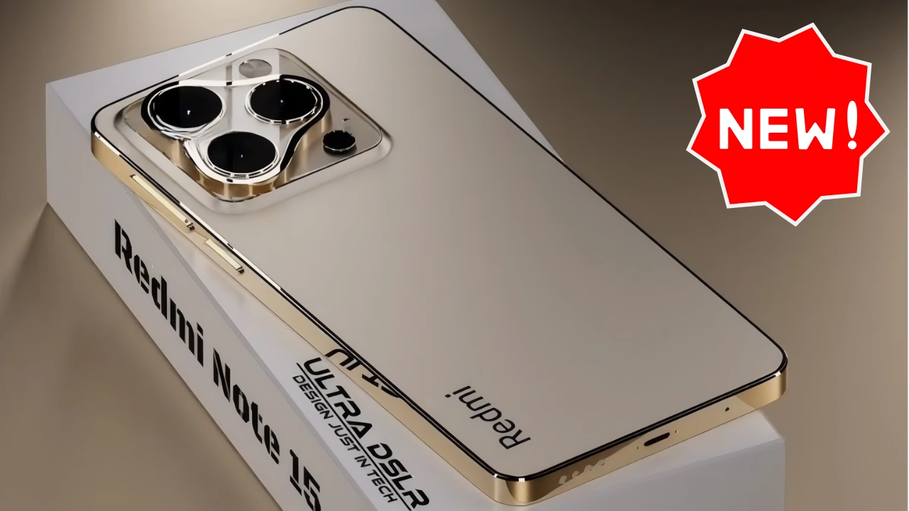 New Redmi 5G Launched – 200MP Sony IMAX DSLR Camera, 7550mAh Battery & 120W Fast Charging