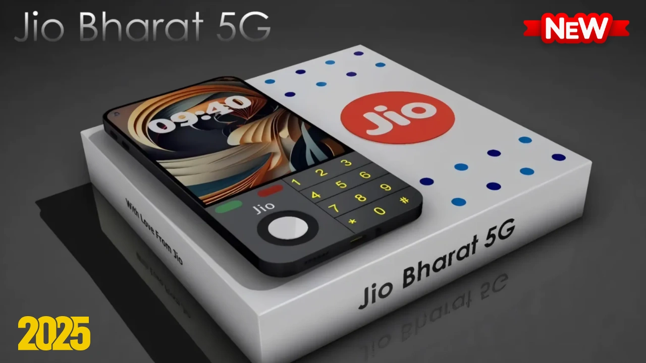 Jio Launches 5G Smartphone with 120MP Camera and 5000mAh Battery at Just ₹2,999