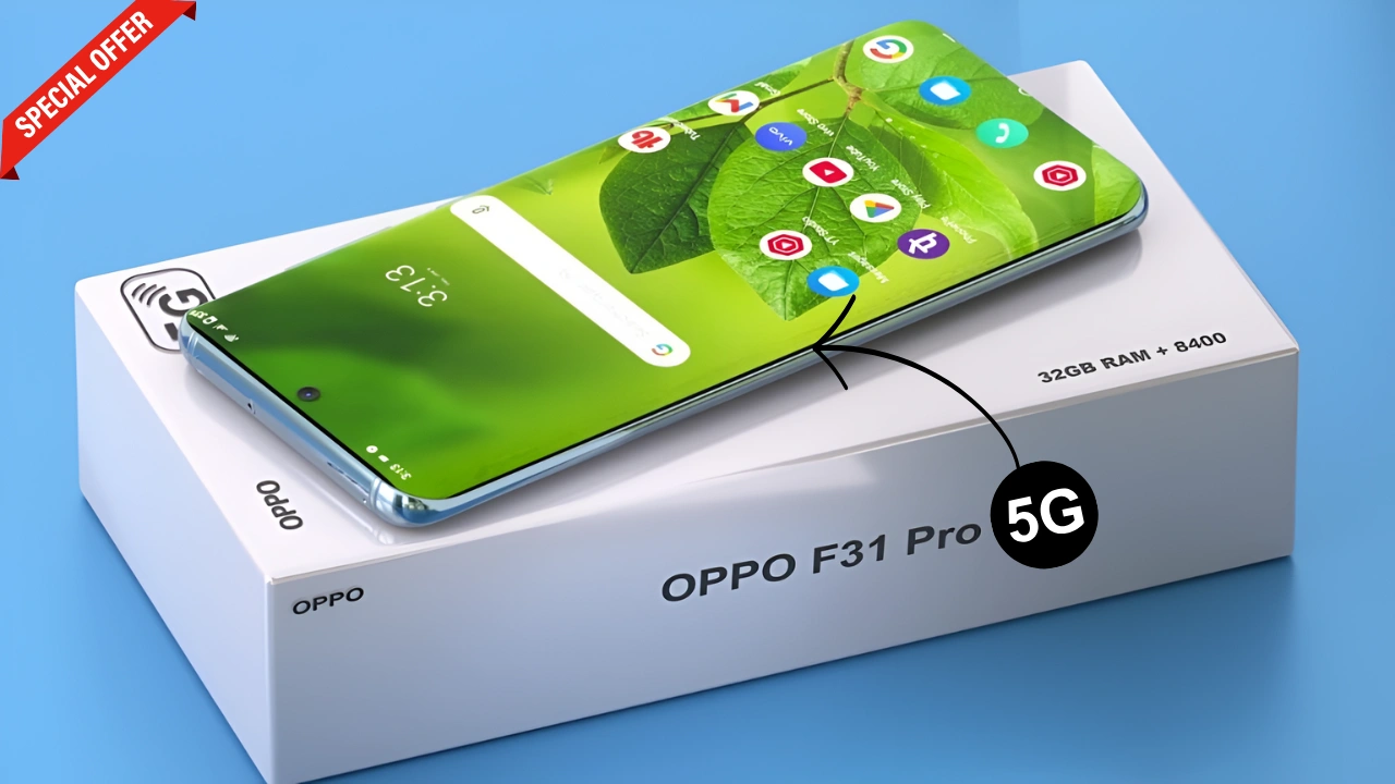 OPPO F31: Stylish Mid-Range 5G Smartphone with 64MP Camera and 5000mAh Battery
