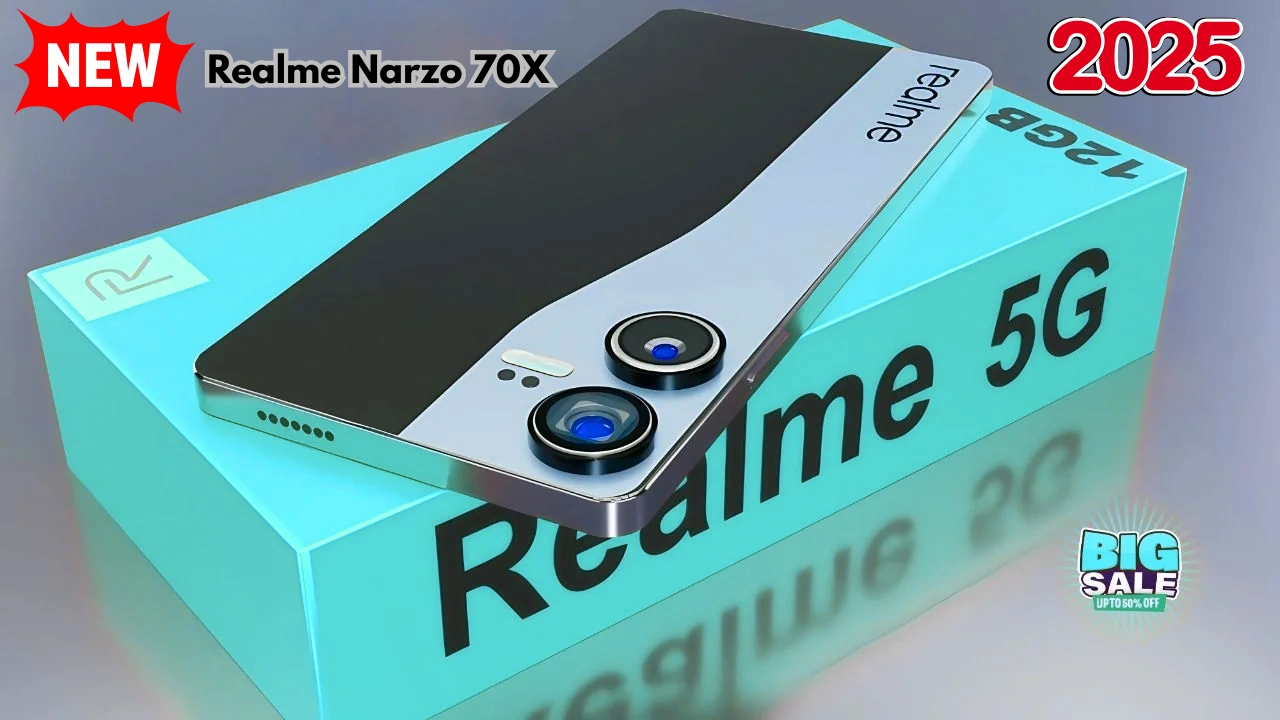 Realme Narzo 70X 5G Debuts in India – 120Hz AMOLED Display, 5000mAh Battery & 45W Fast Charging at an Affordable Price