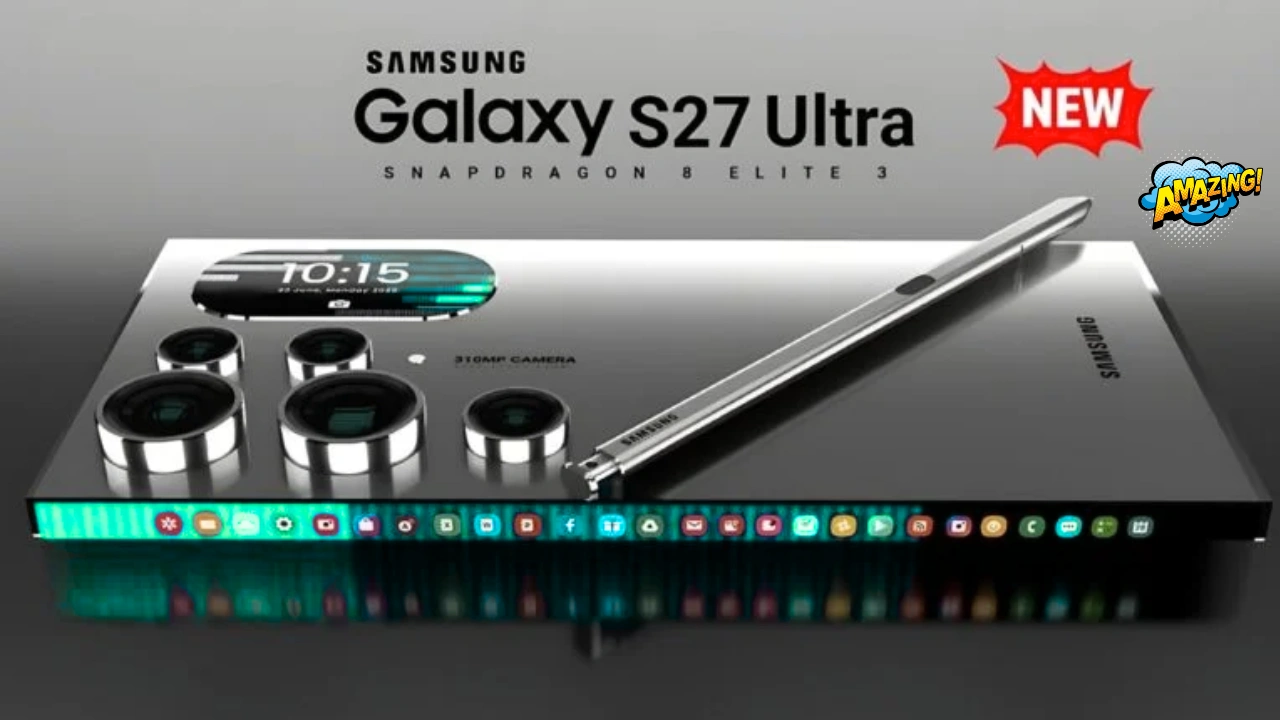 Samsung Galaxy S27 Ultra – 6G Power, Transparent Display & a 310MP Camera Revolution