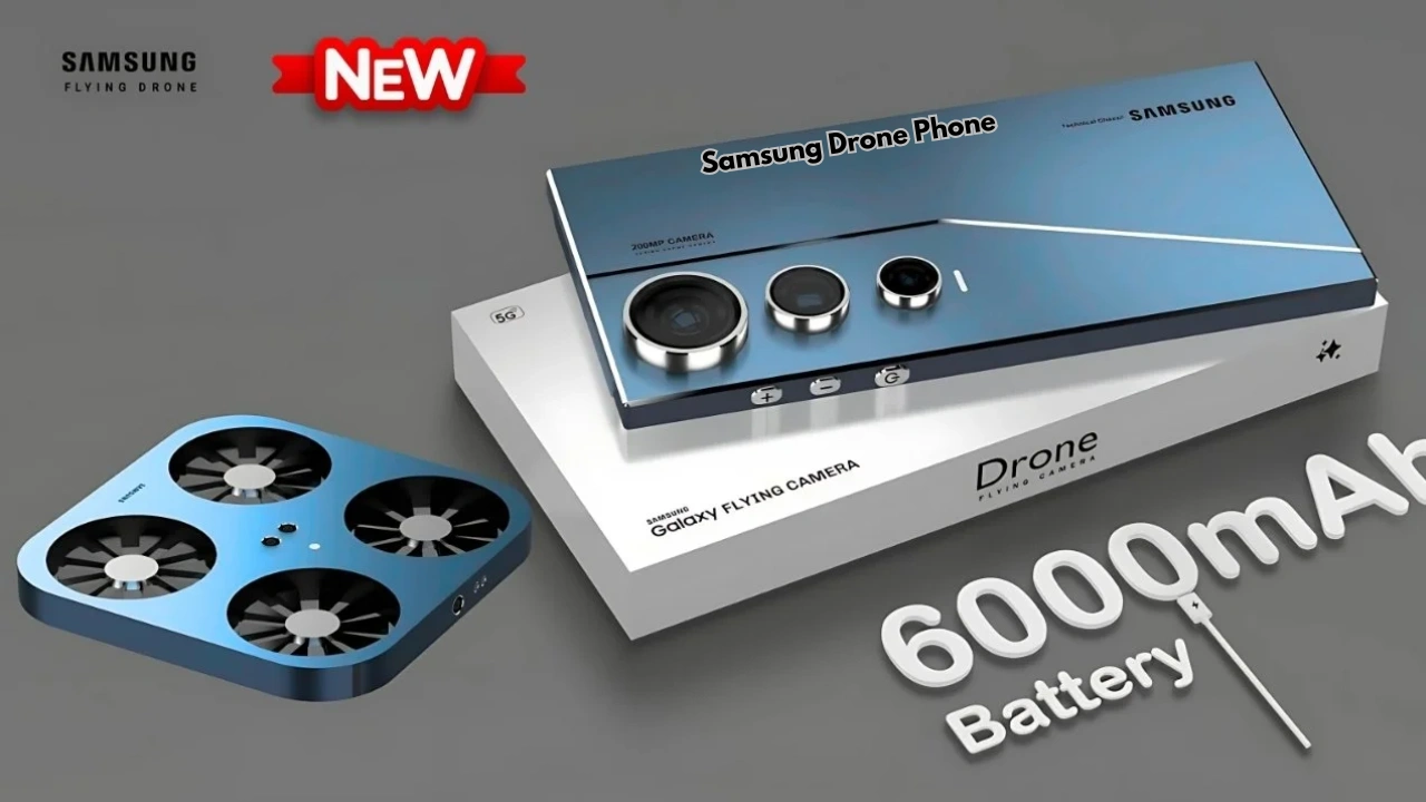 Samsung Drone Phone with 200MP Camera & Dimensity 9400 – Future of Mobile Photography