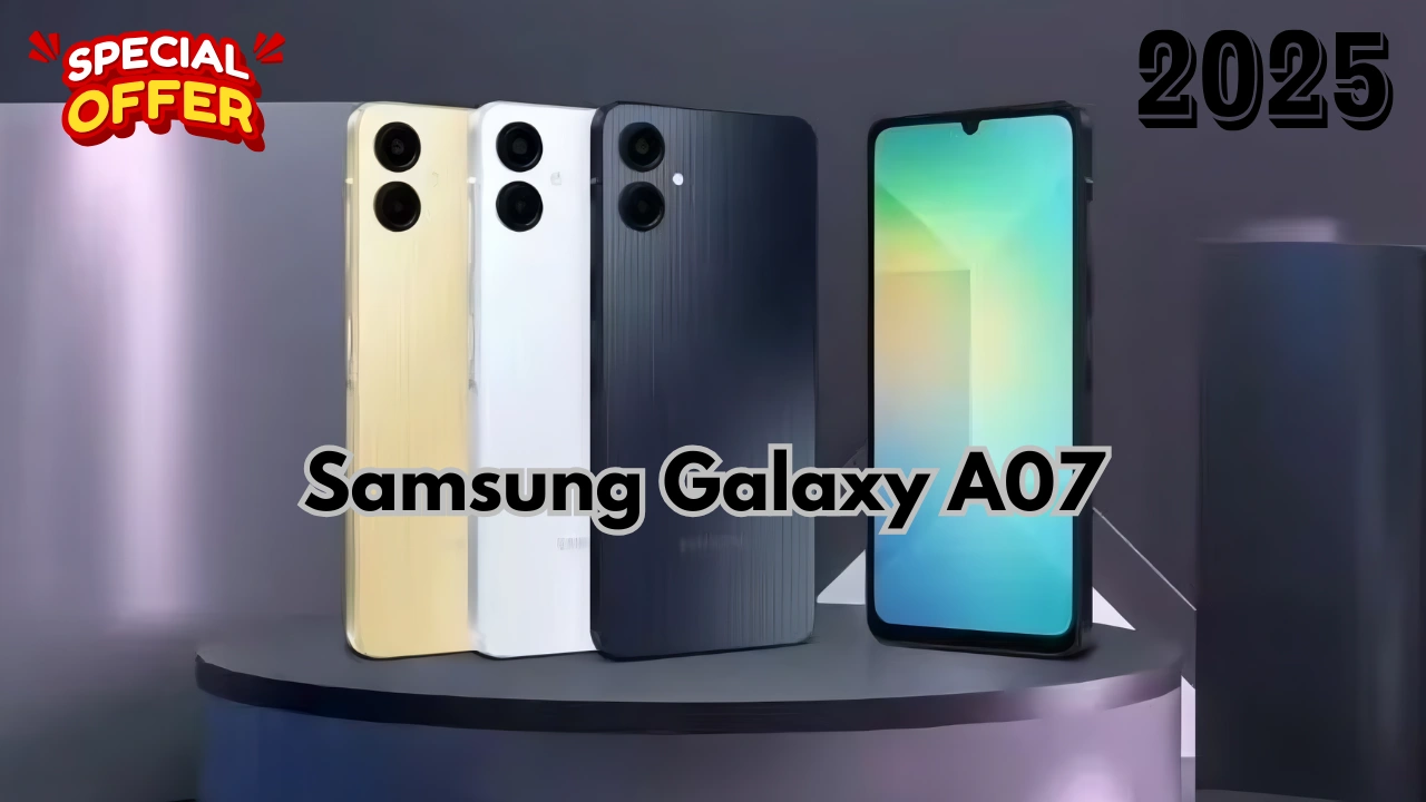 Samsung Galaxy A07 Launched – 50MP Camera, Up to 8GB RAM, 6 Years of Updates, Price Under ₹8,000