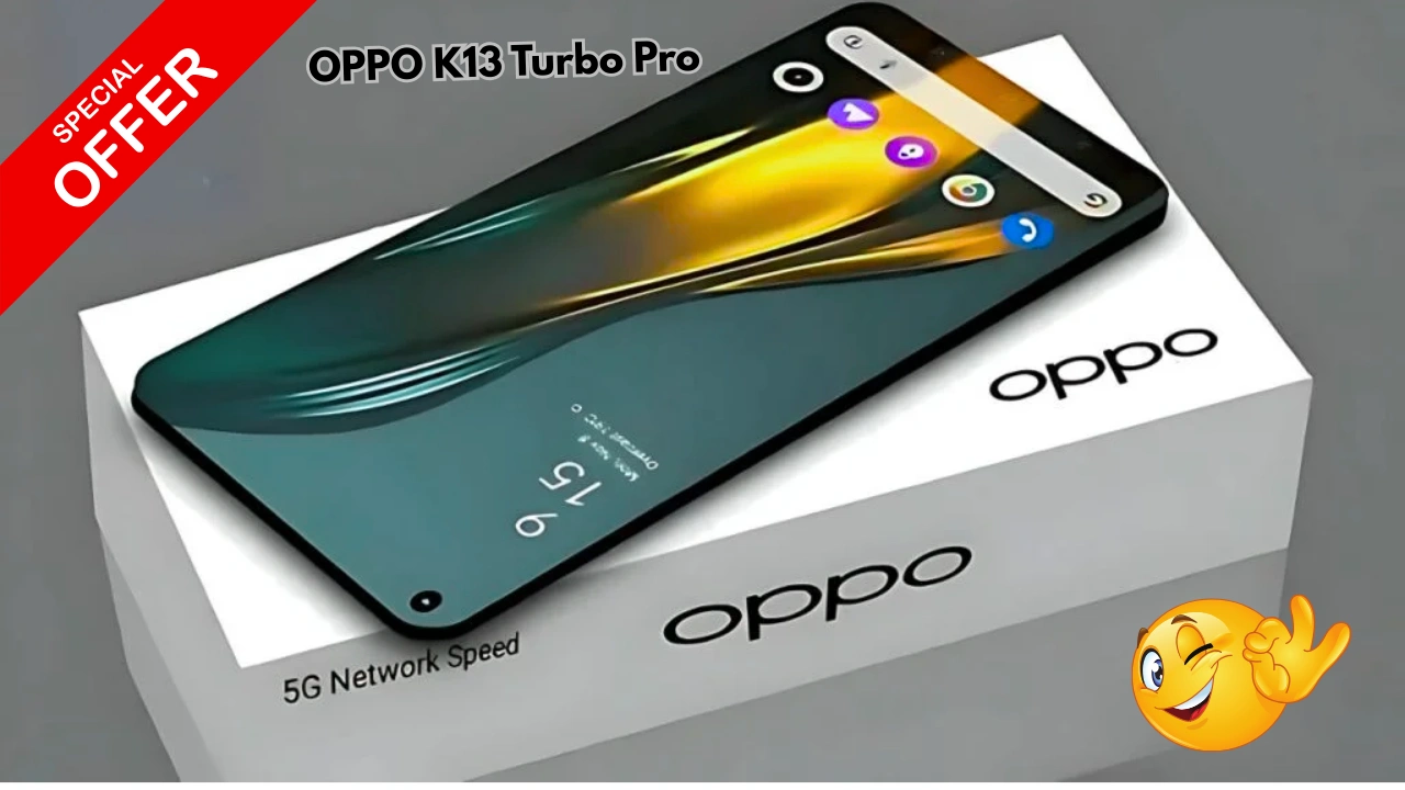 OPPO K13 Turbo Pro Launched – 250MP Camera, 8000mAh Battery & 512GB Storage