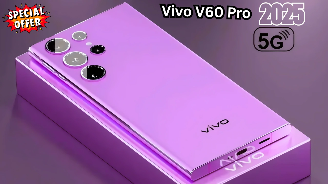 Vivo V60 Pro 5G Launched – 50MP DSLR-like Camera, 16GB RAM & 100W Fast Charging