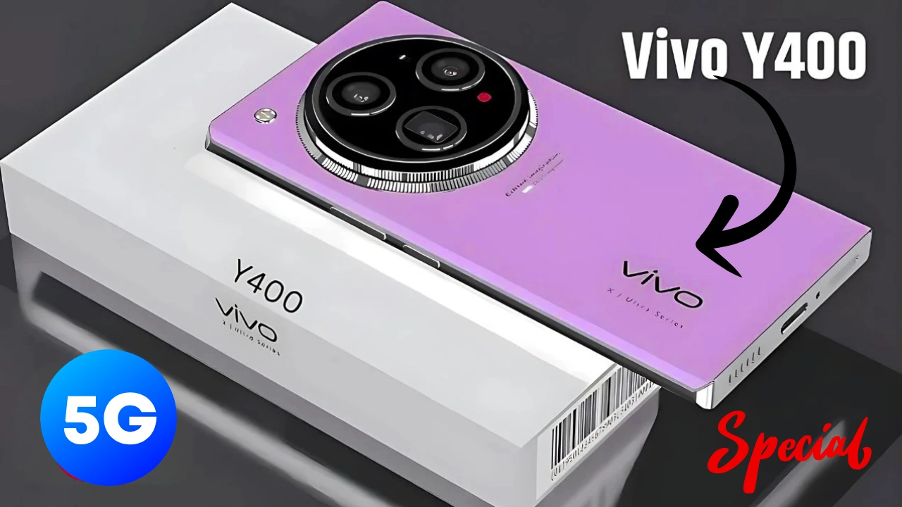 New Vivo Y400 5G: 220MP Camera, 7500mAh Battery, and Latest Features