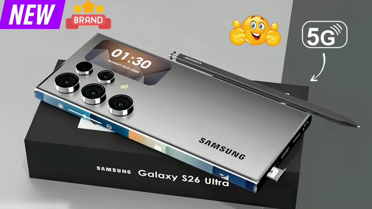 Samsung Galaxy S26 Ultra – Flagship Smartphone with 200MP Sony Camera, 12GB RAM & 3nm Processor