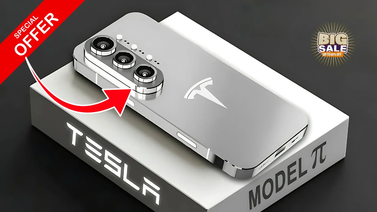 Tesla Pi Ultra 5G Launched: 16GB RAM, 512GB Storage, 100W Fast Charging & 200MP Camera