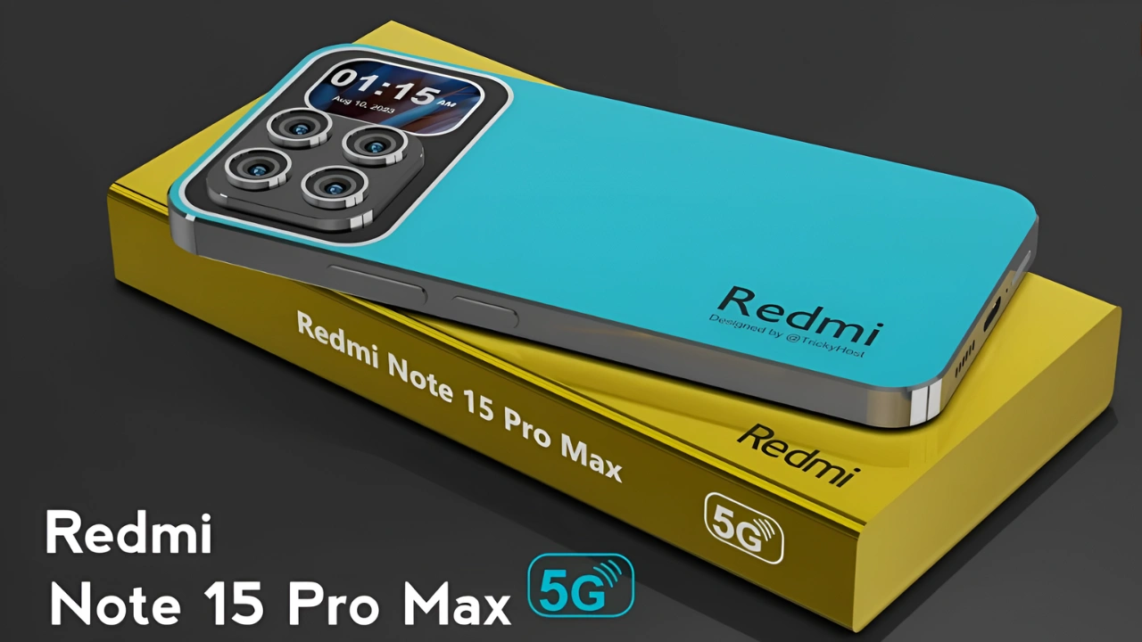 Redmi Note 15 Pro Max 5G Launched – 200MP Camera, 8000mAh Battery & Stylish Design