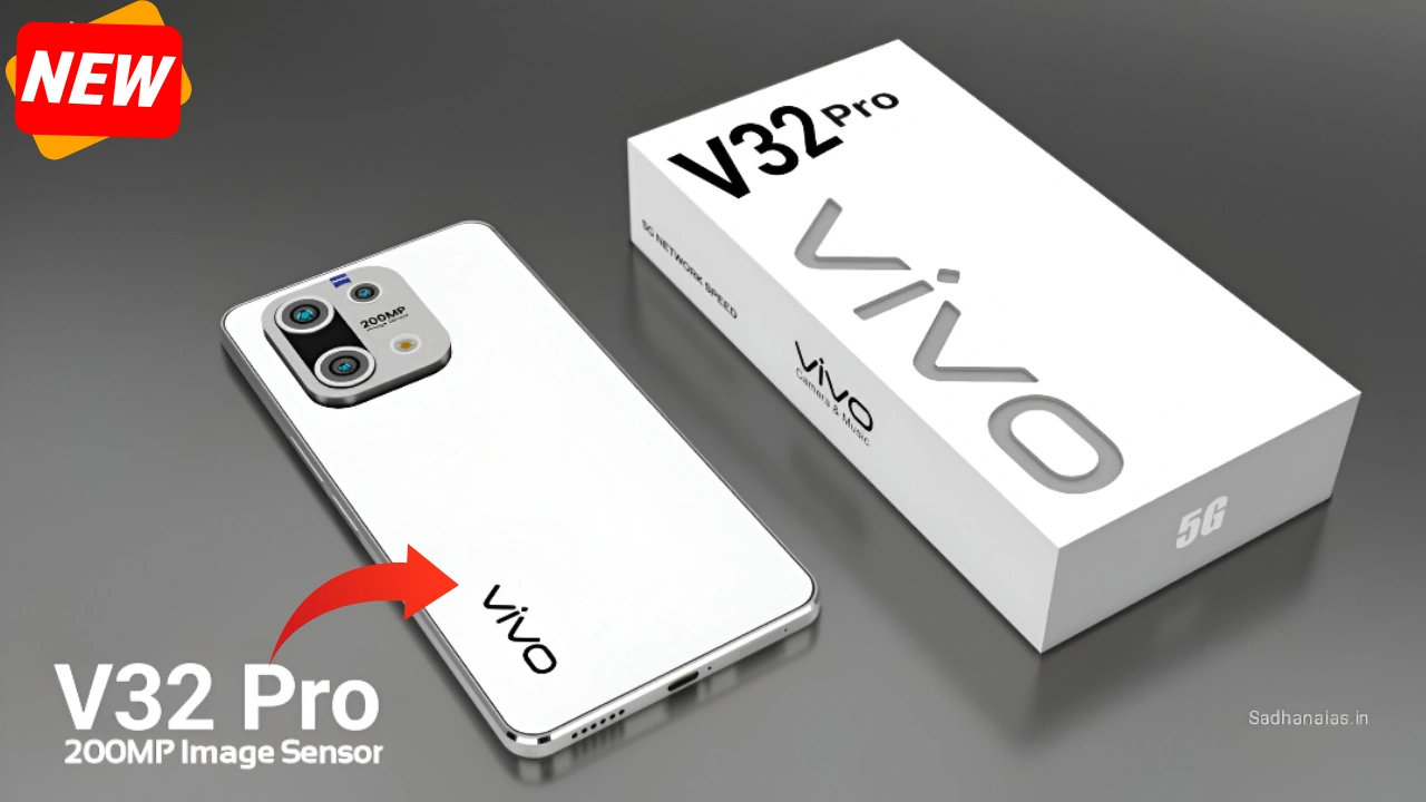 Vivo V32 Pro Launched: 200MP Camera, 6000mAh Battery, and 5G Support