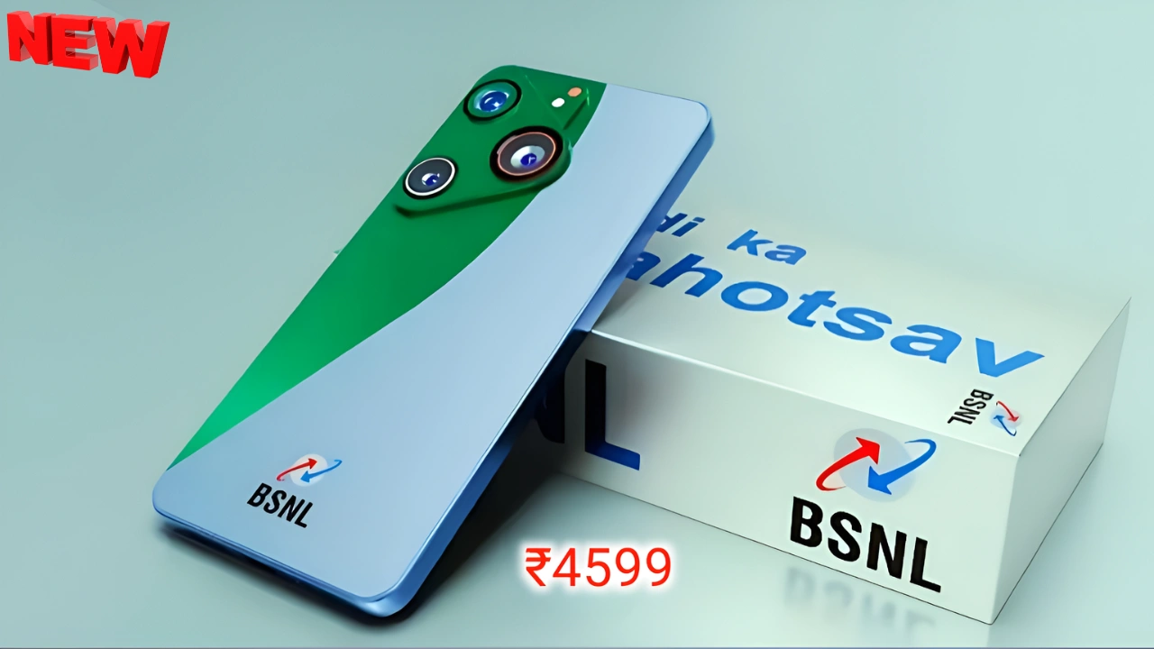 BSNL Launches New 5G Smartphone with 200MP Camera and 6200mAh Battery