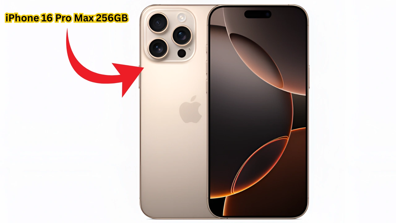 iPhone 16 Pro Max 256GB (Desert Titanium) – 5G Smartphone with Advanced Camera Control and 4K Dolby Vision