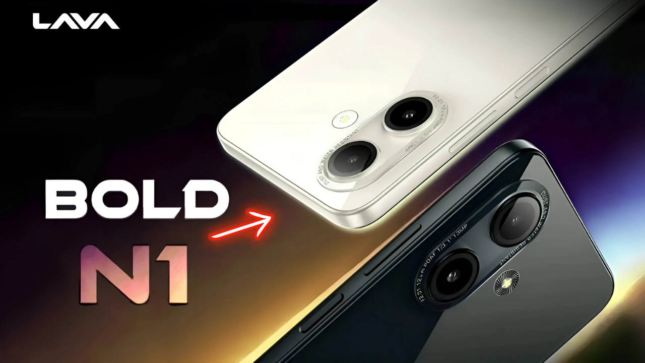 Lava Bold N1 Pro (Titanium Gold, 4GB RAM, 128GB Storage) – Power Meets Elegance