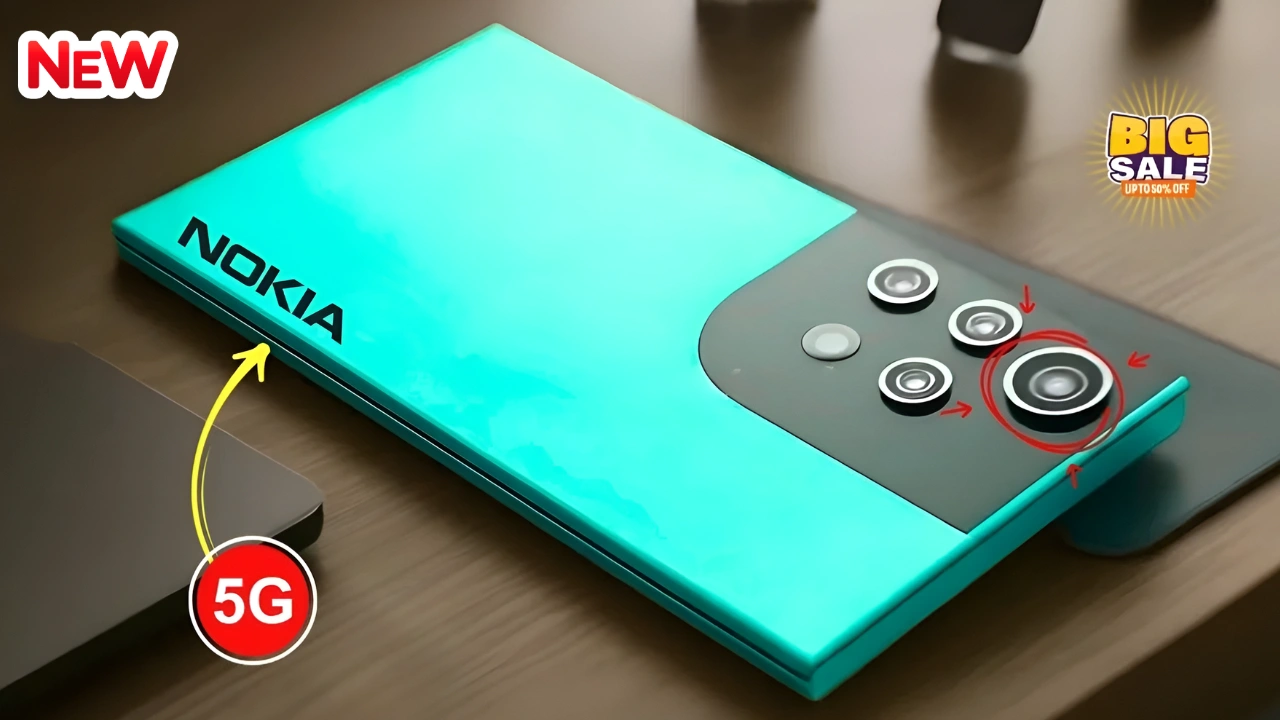 Nokia Lumino X1 Launched: Futuristic 5G Phone with 200MP Camera & Massive 8500mAh Battery