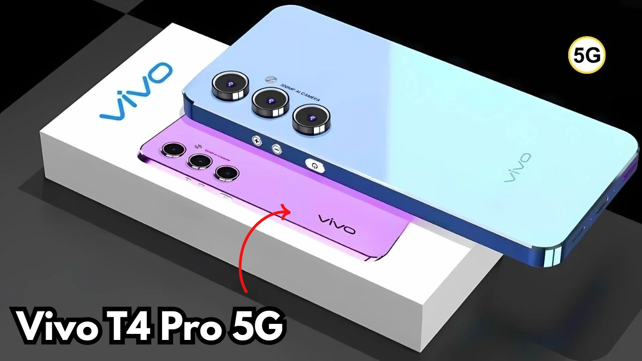 Vivo T4 Pro 5G Launched in India: 6.77-inch AMOLED, 12GB RAM & 6500mAh Battery