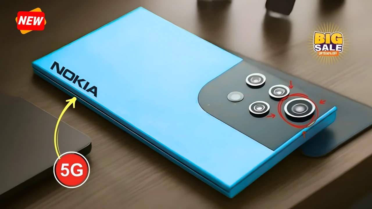 Nokia Lumino X1 Launched: Futuristic 5G Smartphone with 200MP Camera and Massive 8500mAh Battery