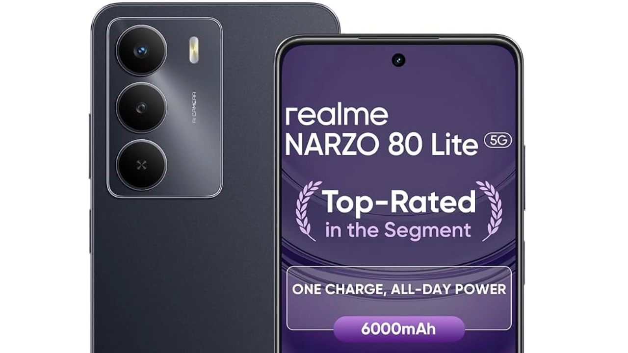 Realme Narzo 80 Lite 5G: Powerful 5G Smartphone with Long-Lasting Battery and Sleek Design