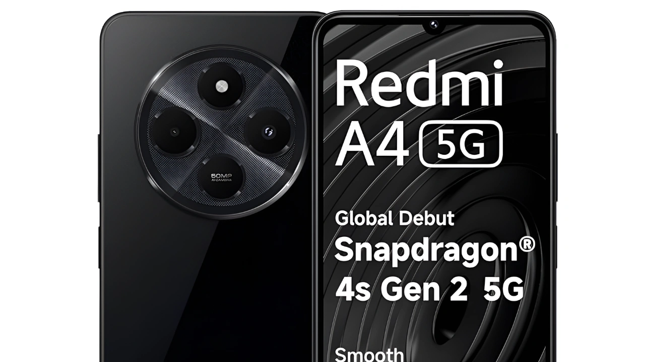 Redmi A4 5G Launched: Powerful 5G Smartphone with 50MP Dual Camera and 120Hz Display