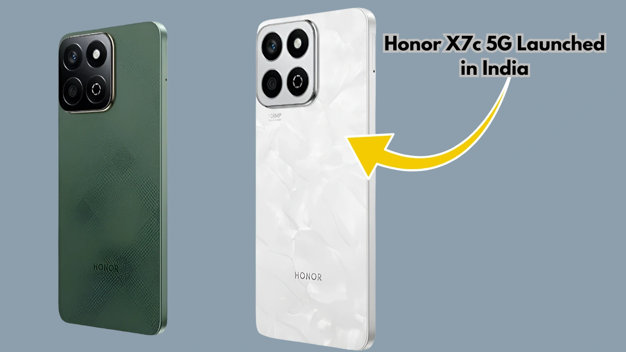 Honor X7c 5G Launched in India: Affordable 5G Smartphone with Snapdragon 4 Gen 2