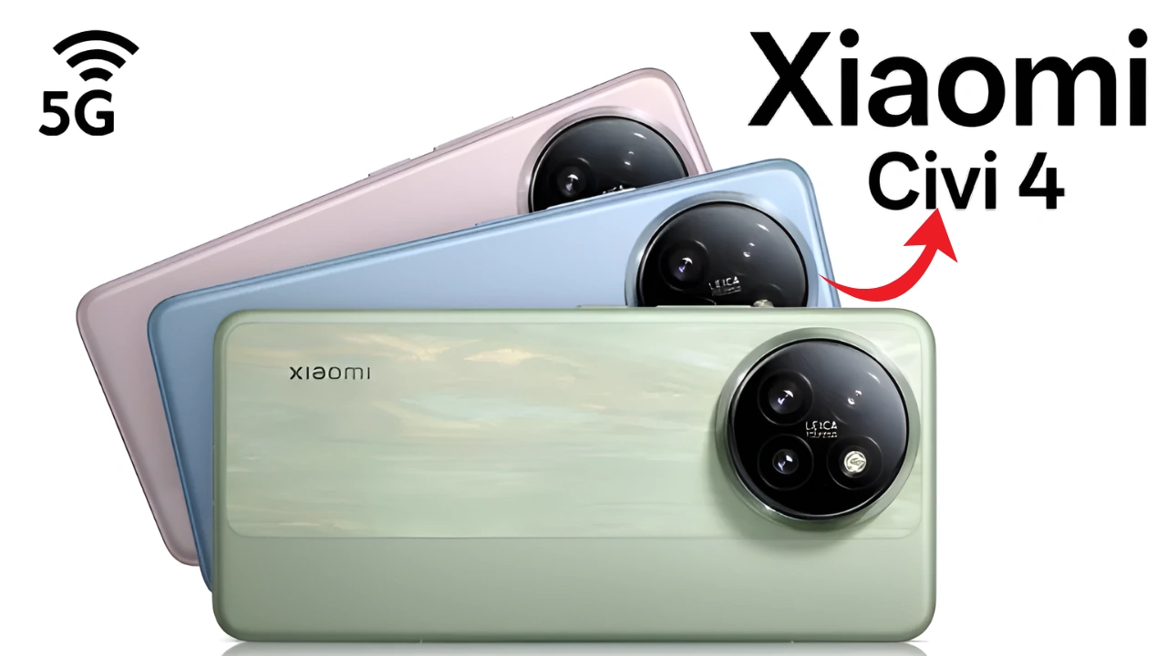 Xiaomi Civi 4 5G Launched – Ultra-Slim Smartphone with Curved AMOLED Display