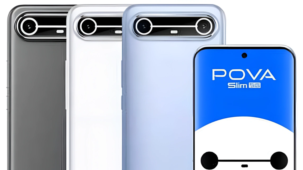 Tecno Pova Slim Launched: The World’s Slimmest 5G Phone with Curved Display