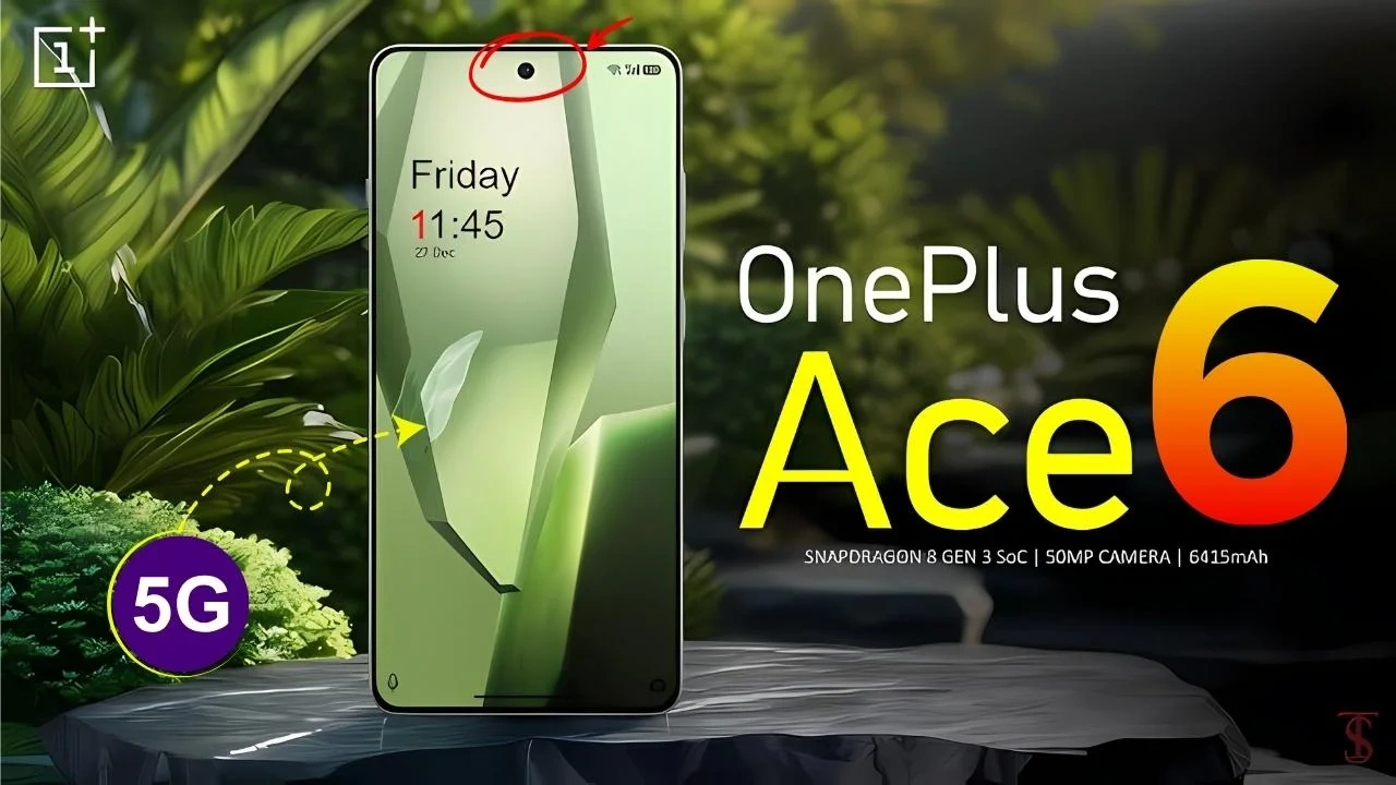 OnePlus Ace 6 5G Launched – 8000mAh Battery, 400MP Camera & 200W Super Fast Charging