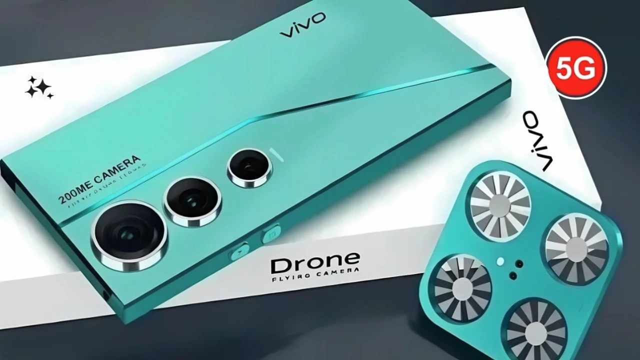 Vivo Launches Revolutionary 5G Smartphone with 450MP Camera, Flying Drone, and 400X Zoom