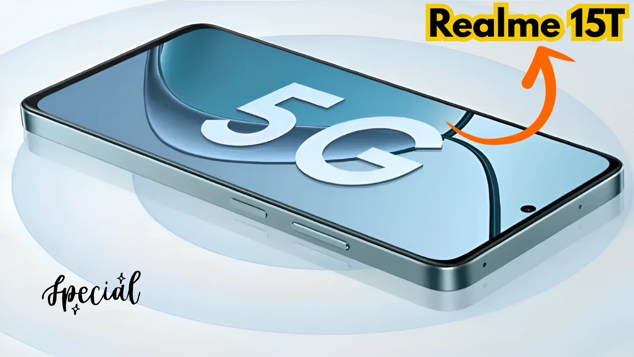 Realme 15T Launched with 50MP AI Camera, 5000mAh Battery, and 4K Video Recording