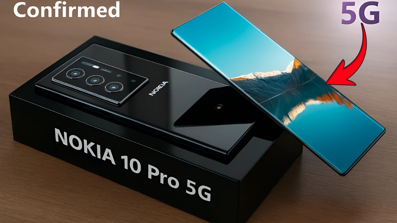 Nokia’s New Premium 5G Smartphone with 300X Zoom, 120Hz Display, and Massive 7000mAh Battery
