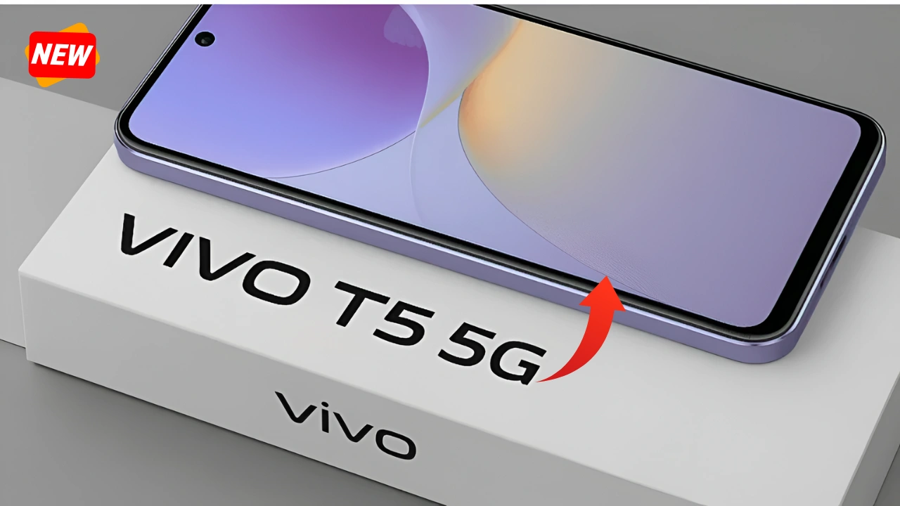 Vivo T5 5G Launched in India: 64MP Camera, 7500mAh Battery, and High-Speed Performance
