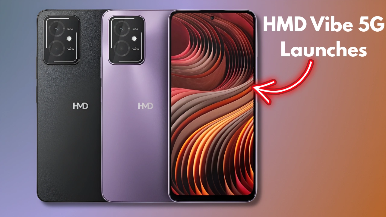 HMD Vibe 5G Launches in India Alongside 101 4G and 102 4G Feature Phones
