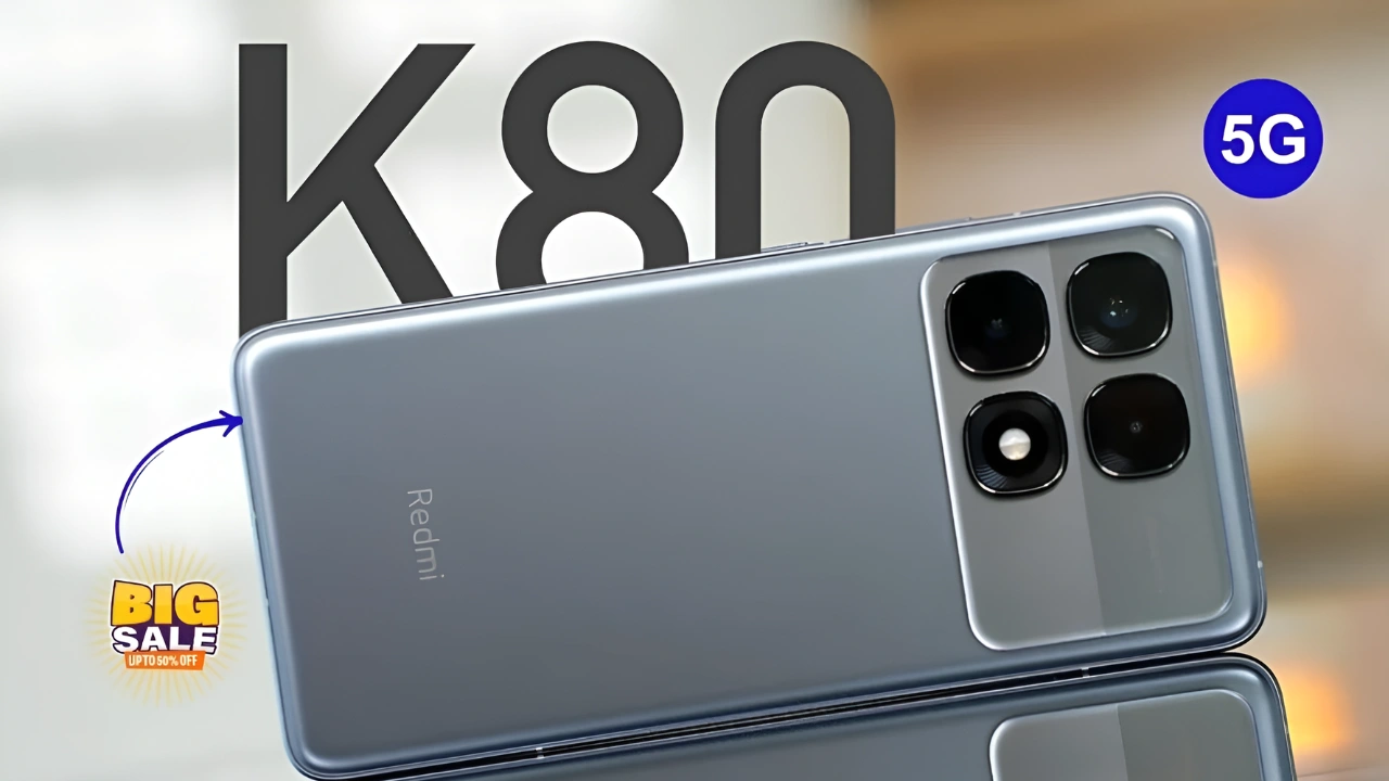 Redmi K80 Ultra Launched in India: Massive 7410mAh Battery and Stylish Design