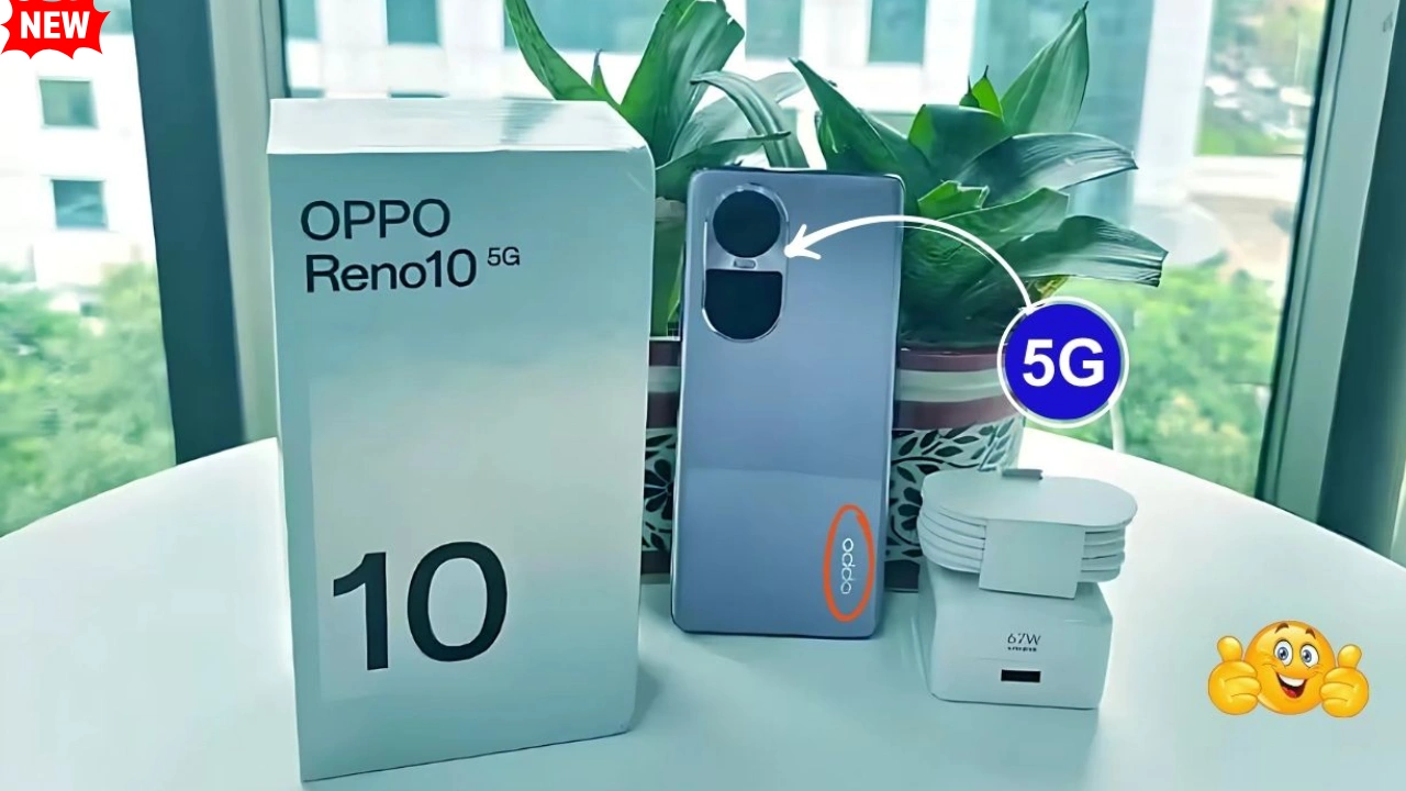 Oppo Reno 10 5G Official Launch – Stunning Selfie Camera, Long-Lasting 5000mAh Battery, and Fast Charging