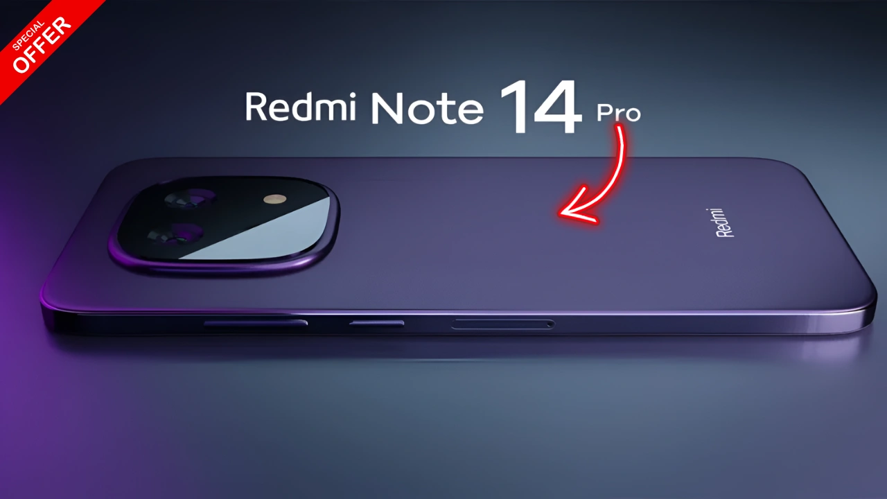 Redmi Note 14 Pro Launched – 200MP Camera, Snapdragon 7 Gen 3 & 120Hz AMOLED
