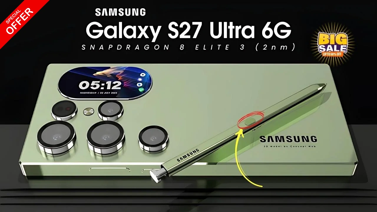 Samsung Galaxy S27 Ultra Launched: 250MP Camera, Flagship Performance, and Futuristic Design