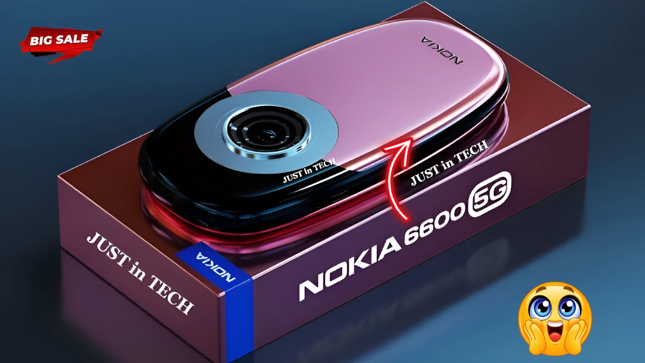 Nokia 6600 5G Launched – Stylish Mid-Range Smartphone with DSLR Camera and Long-Lasting Battery