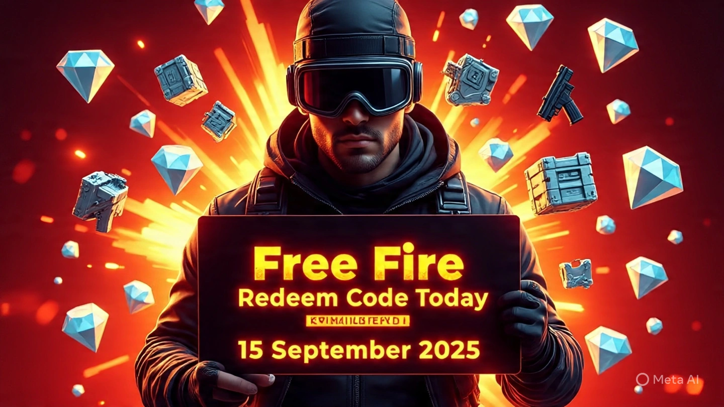 Free Fire Redeem Code Today – 15 September 2025: Get Free Diamonds, Skins, and Bundles