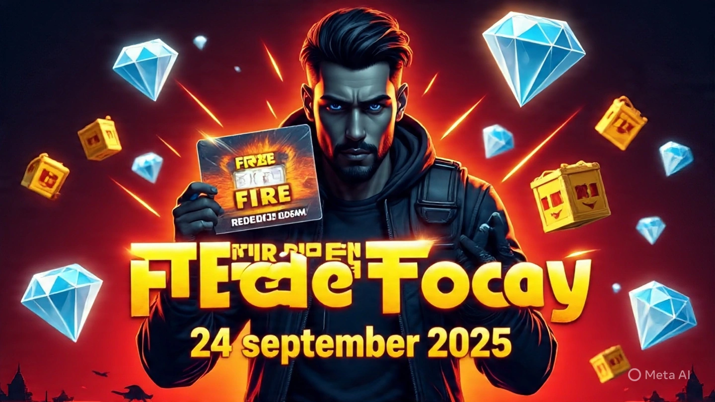 Free Fire Redeem Code Today – 24 september 2025: Grab Free Rewards